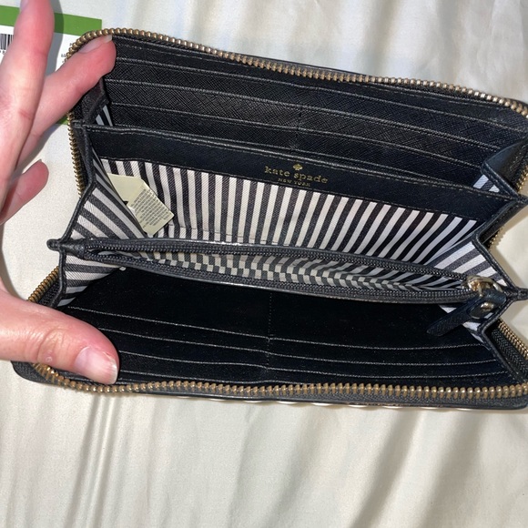 Kate Spade Wallet black/white - Picture 5 of 5
